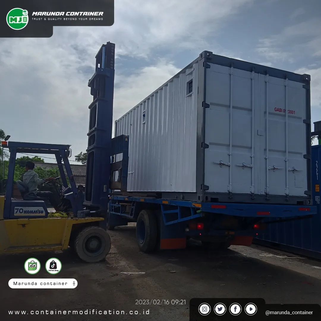 Pengiriman unit marketing gallery... - Mji Marunda Container | Facebook