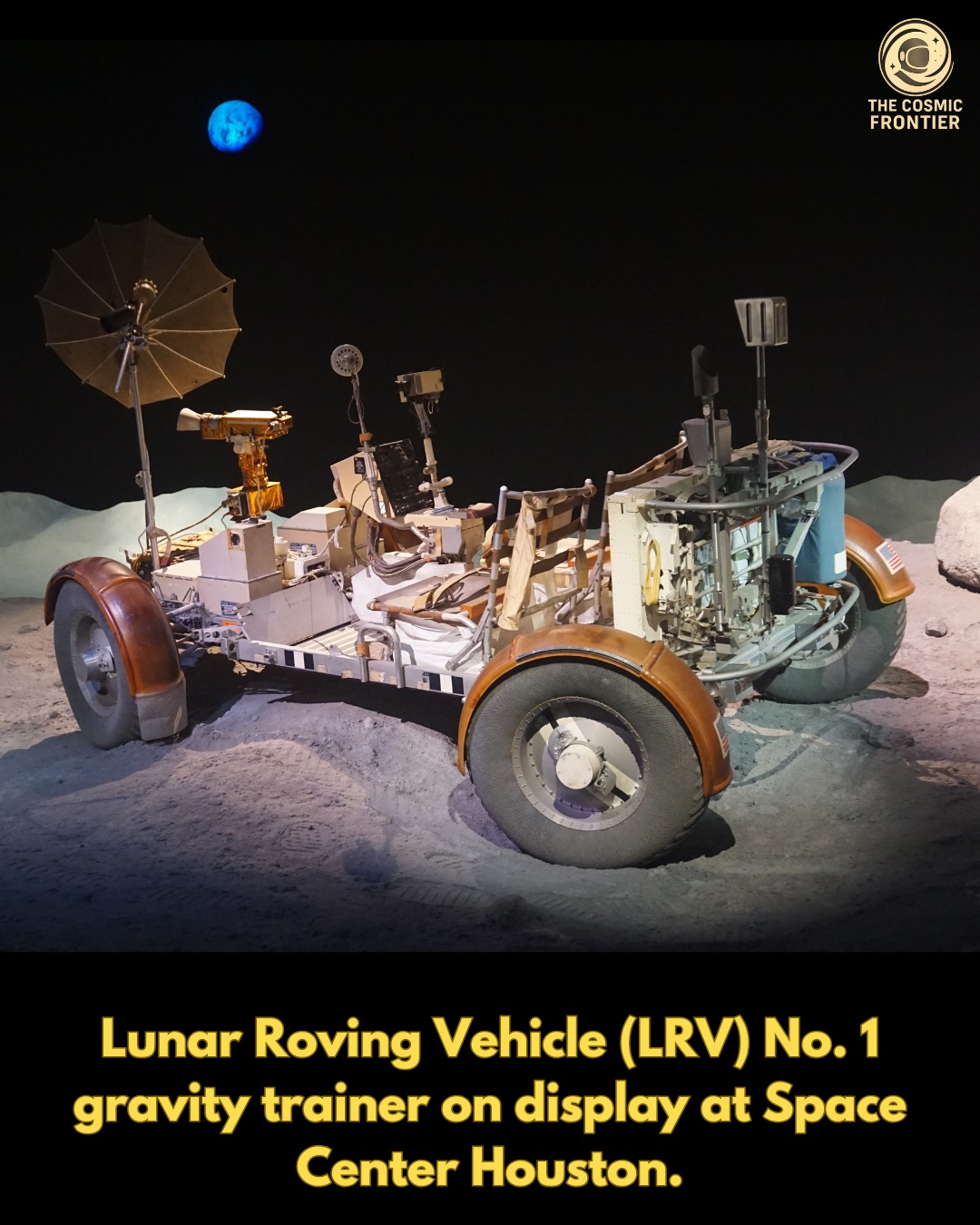 The Cosmic - Check out this full-scale LRV 1 gravity trainer at Space ...