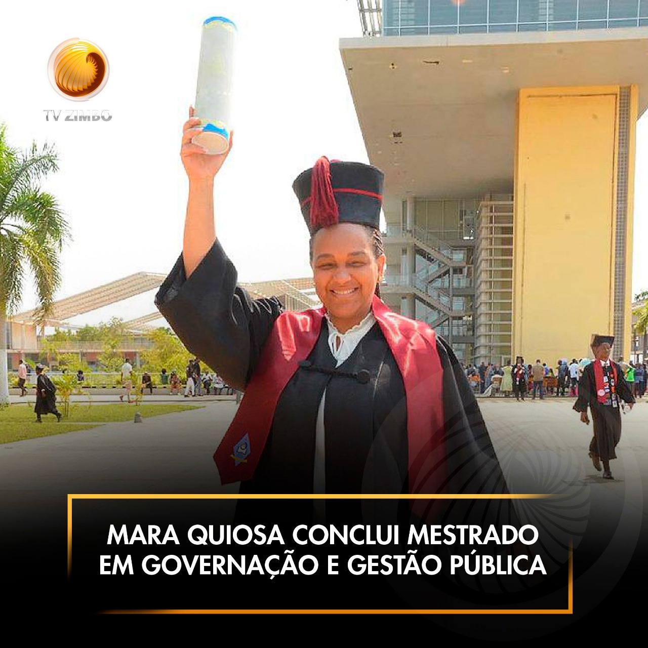 Informação - Mara Quiosa conclui mestrado em Governação e Gestão ...