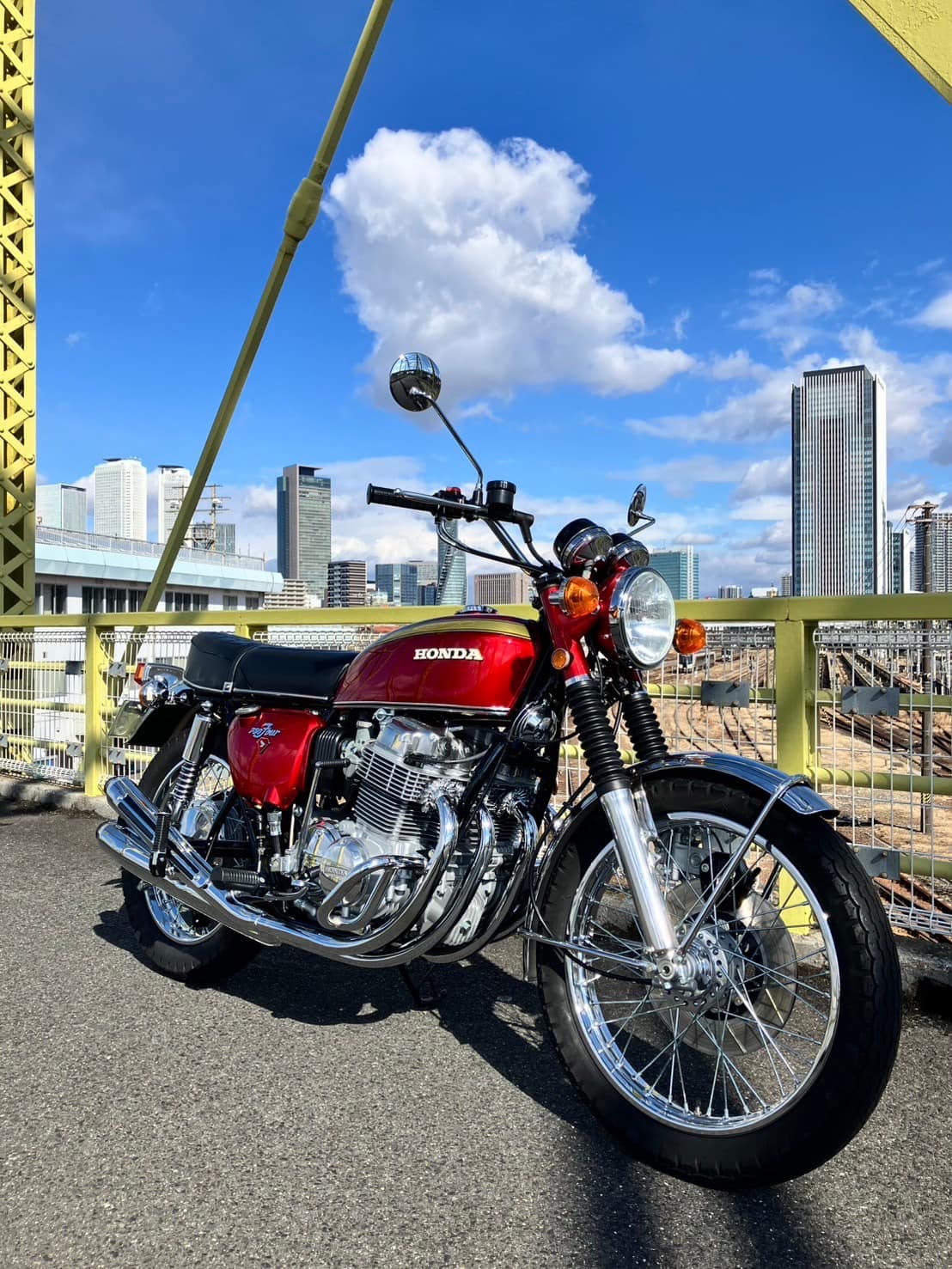 Beautiful honda cb750 @ Motorcycle Yamiya 闇矢屋