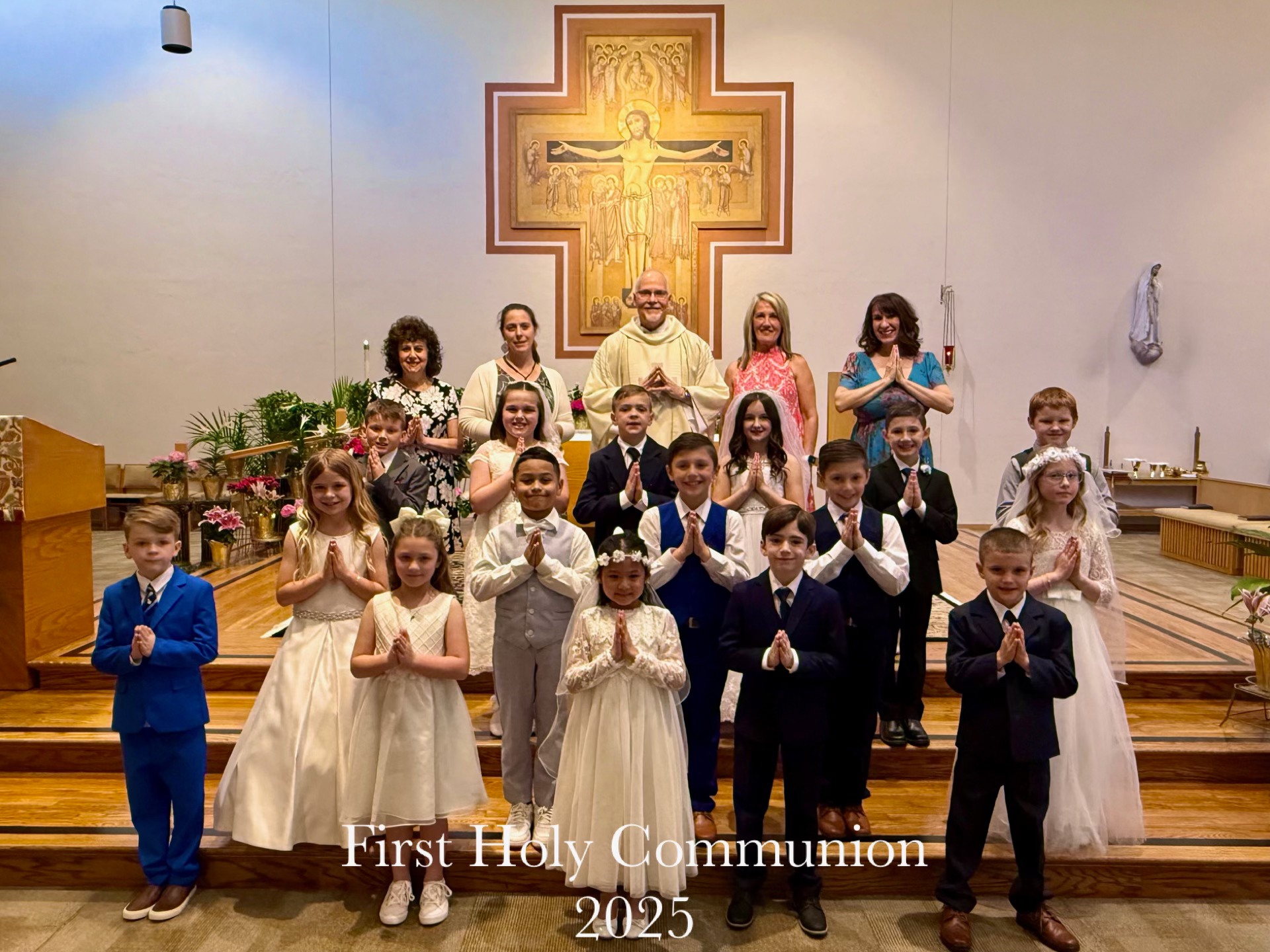 Saint - Congratulations to our First Communion Class of 2025! May Jesus ...