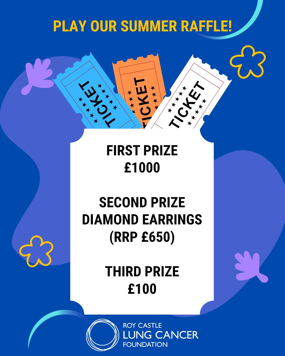 Roy - 🎉 Our 2025 Summer Raffle is now LIVE! 🎉 What would you do with £ ...