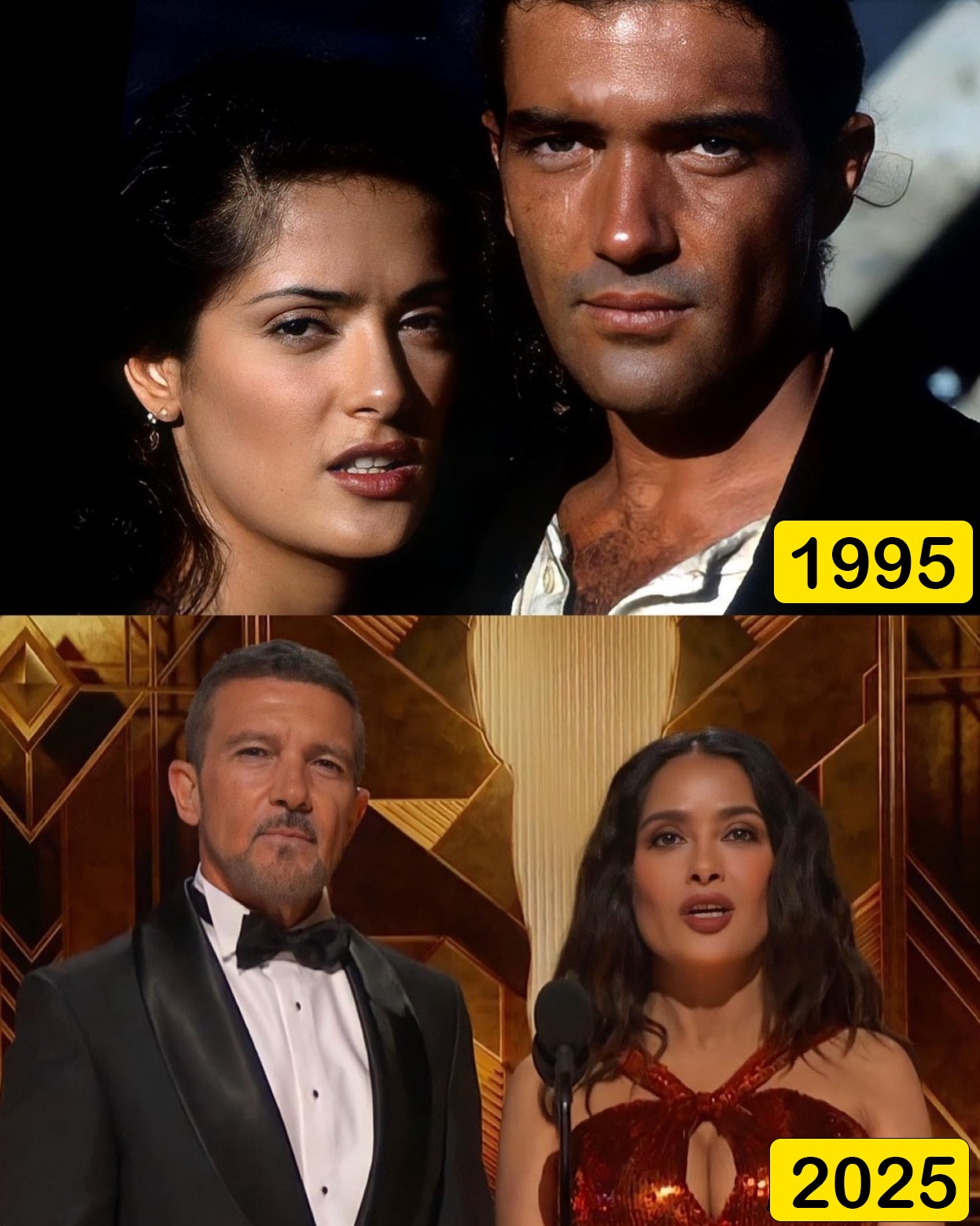 Screen - Salma Hayek & Antonio Banderas: From 1995 Icons to Timeless ...