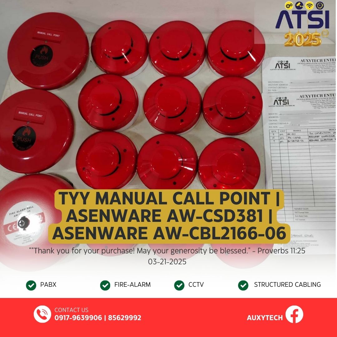 Auxytech - FIRE SAFETY ESSENTIALS • TYY MANUAL CALL POINT – Quick ...