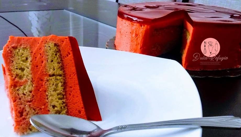 Dulce Refugio - Una húmeda Torta helada de fresa que podrás compartir ...