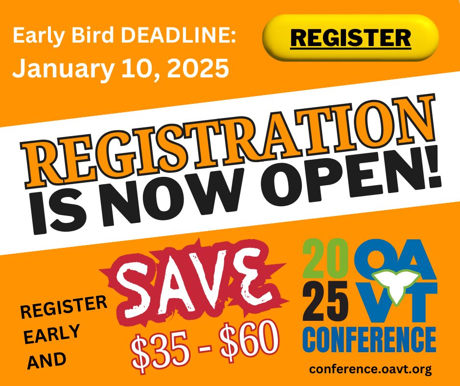 Ontario - 🚨Registration is now OPEN for the OAVT Conference 2025! 🚨 ...