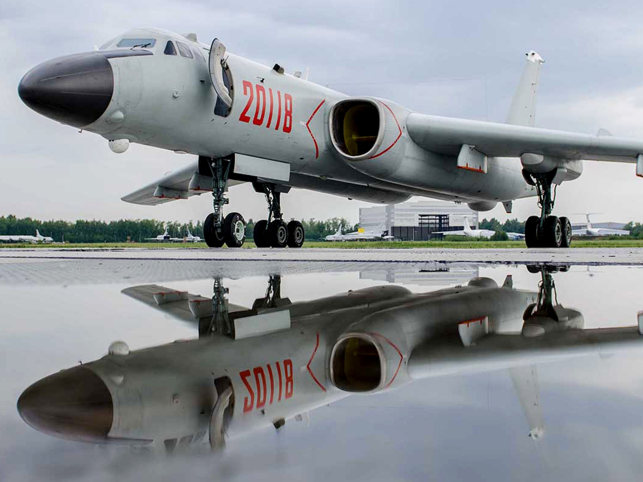 PH - China deployed two of it's most advance H6 Strategic Bombers on ...
