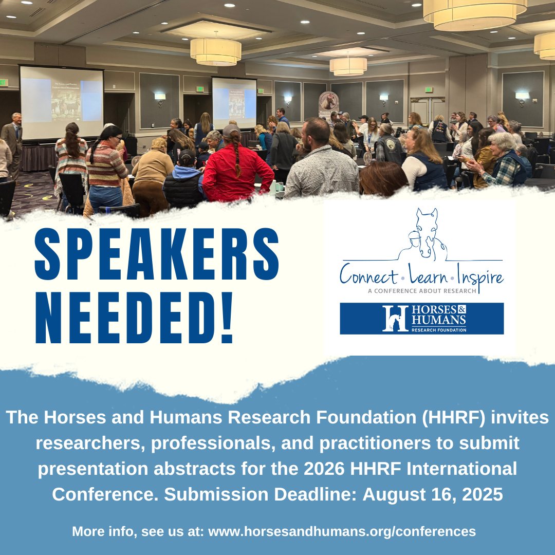 Horses - 🎤 Call for Speakers! HHRF is now accepting speaker proposals ...
