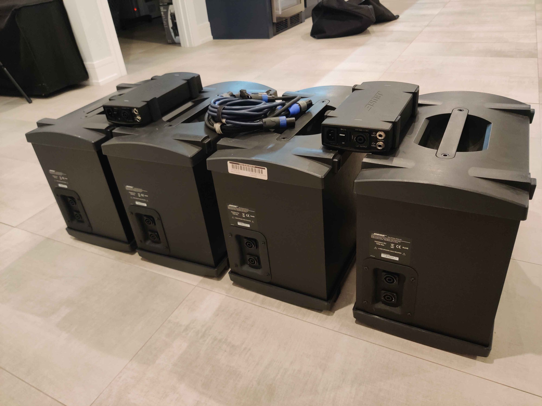 Bose B1 bass module x4 for L1 system - Belts - Palos Hills, Illinois ...