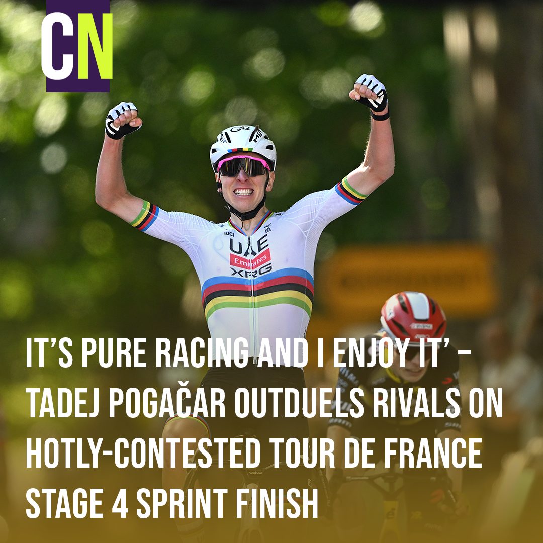 Cyclingnews - Welcome to the 💯 club, Tadej Pogačar 👏 🔗 Read more via ...