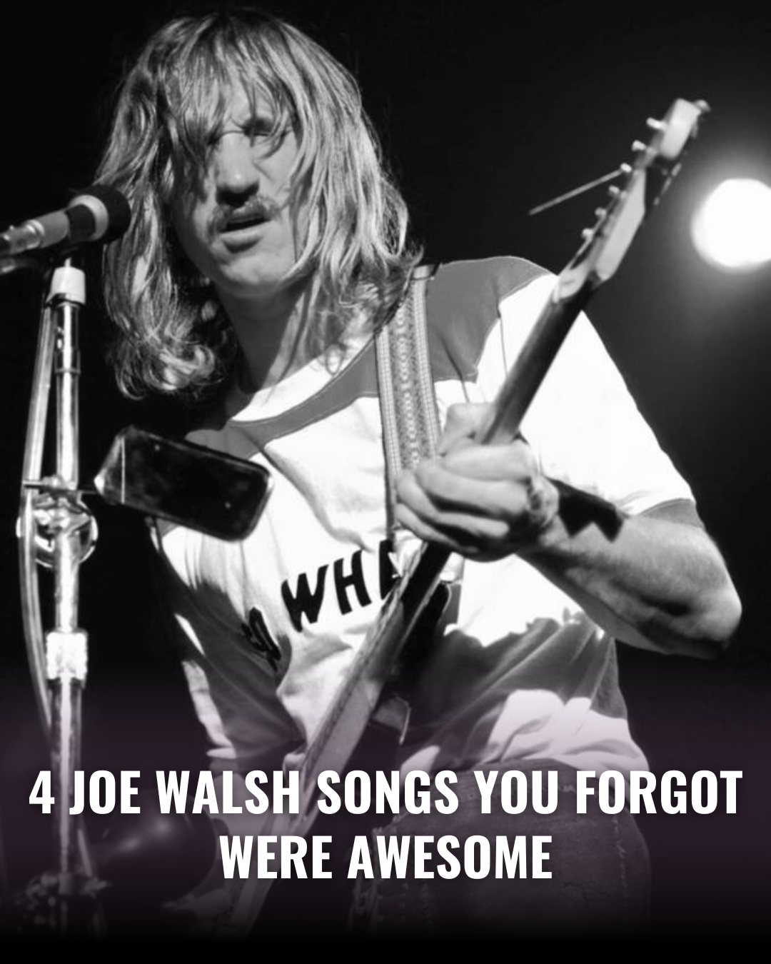 Joe Walsh may have joined the Eagles in 1975, just in time to help