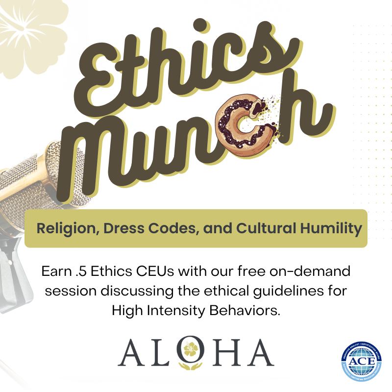AlohaABA - \📚 Our FREE Ethics Munch CEU video series is back! This ...