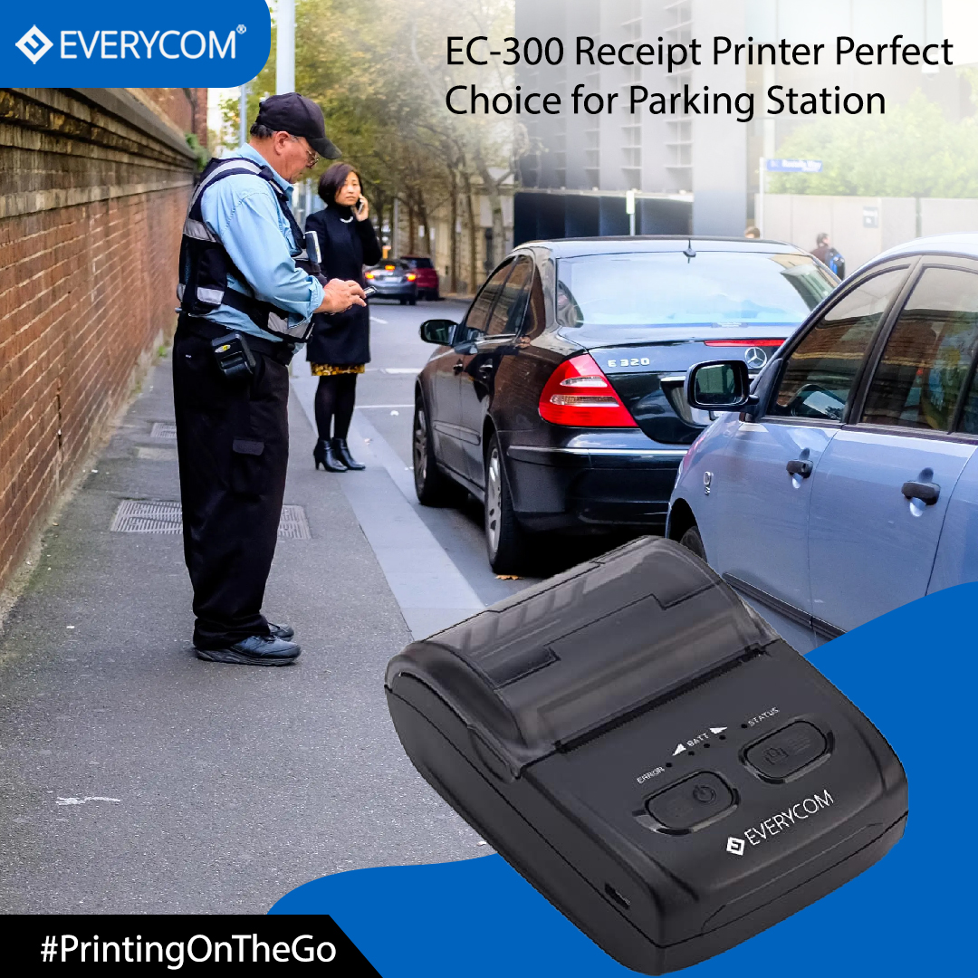 Everycom - Ec-300 Receipt printer Perfect choice for parking station. # ...