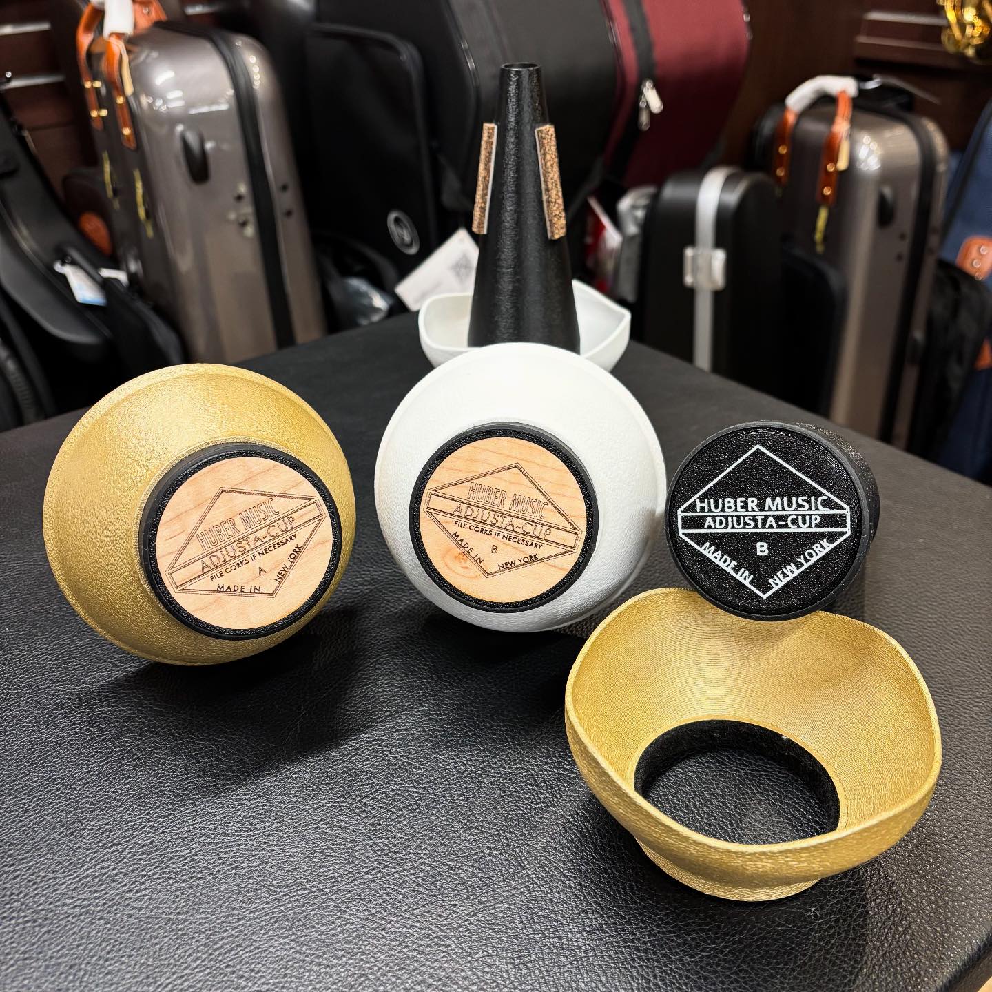楽器・機材 hubermusicのカップミュートのアジャスター部A