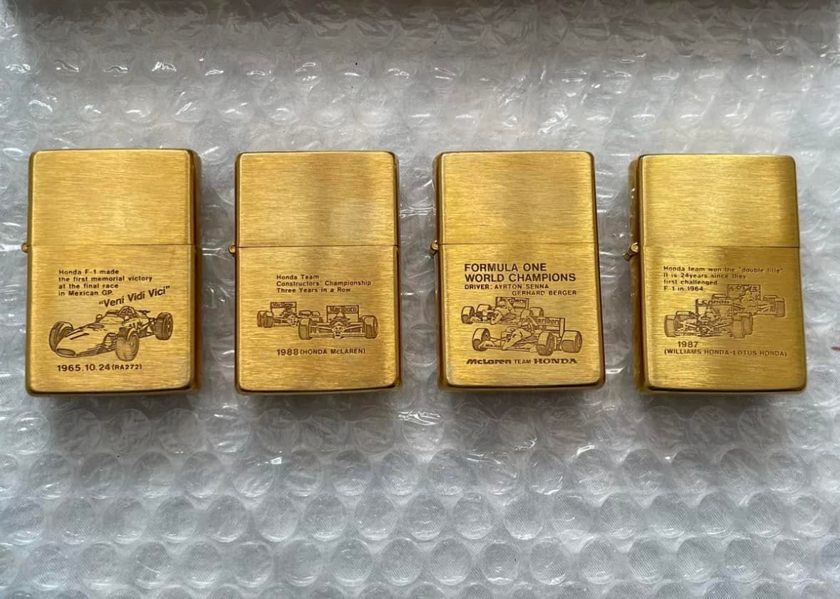 ZIPPO HONDA F-1 HISTORY ?️