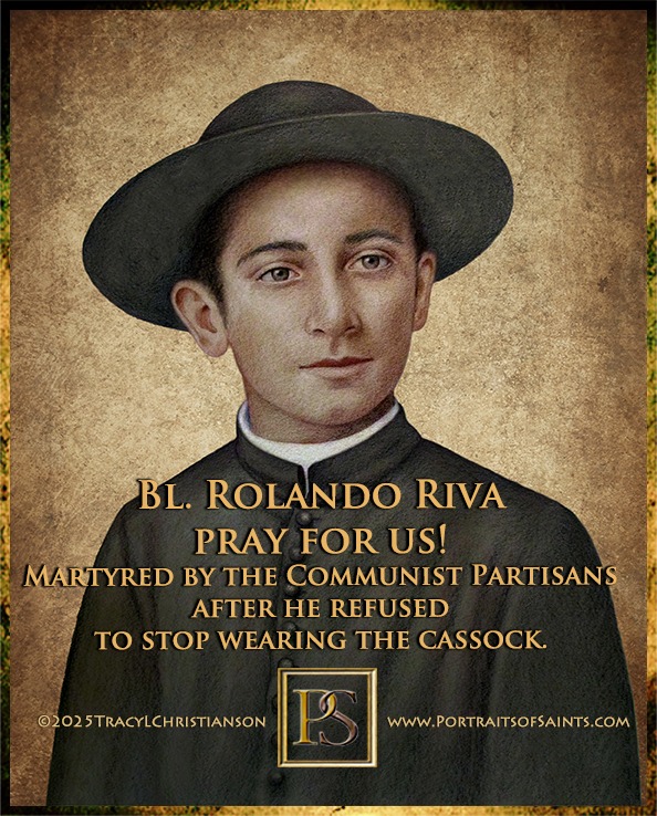 Portraits - Blessed Rolando Rivi 1931-1945 Feast Day: May 29 Blessed ...