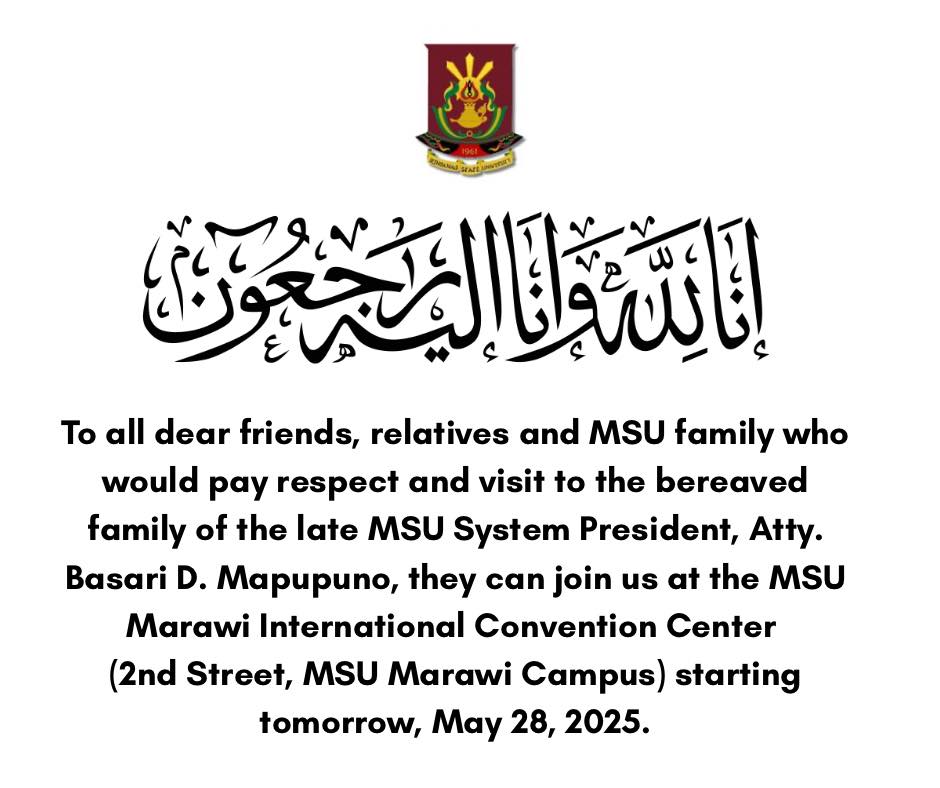Mindanao... - Mindanao State University Main Campus - Marawi