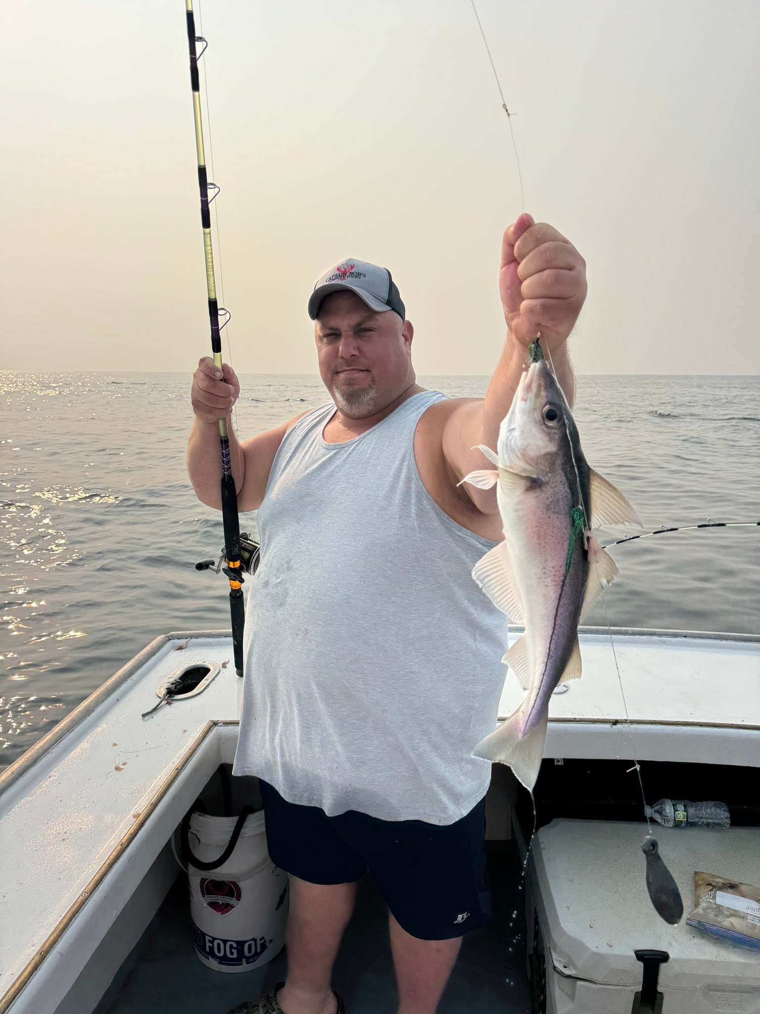 Captain - Tyler and mr. Cox took a short ride to a hungry batch of ...