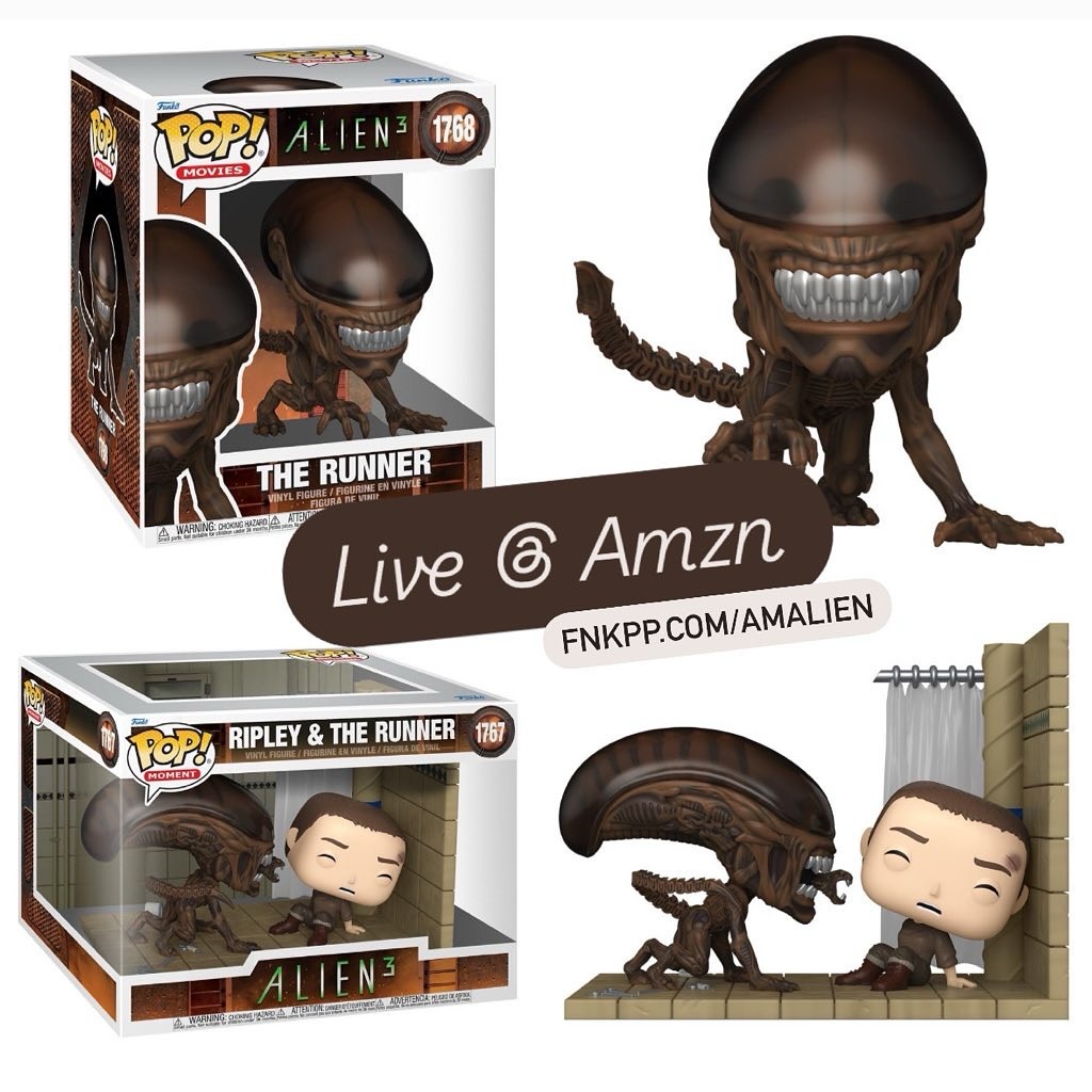 First look! Blacklight The Runner Funko POP! Super from Alien 3