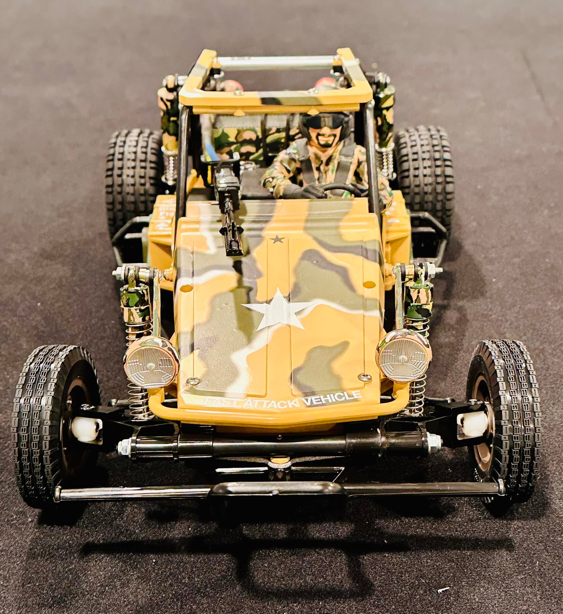 Tamiya 1:10 fast attack vehicle RC scale model