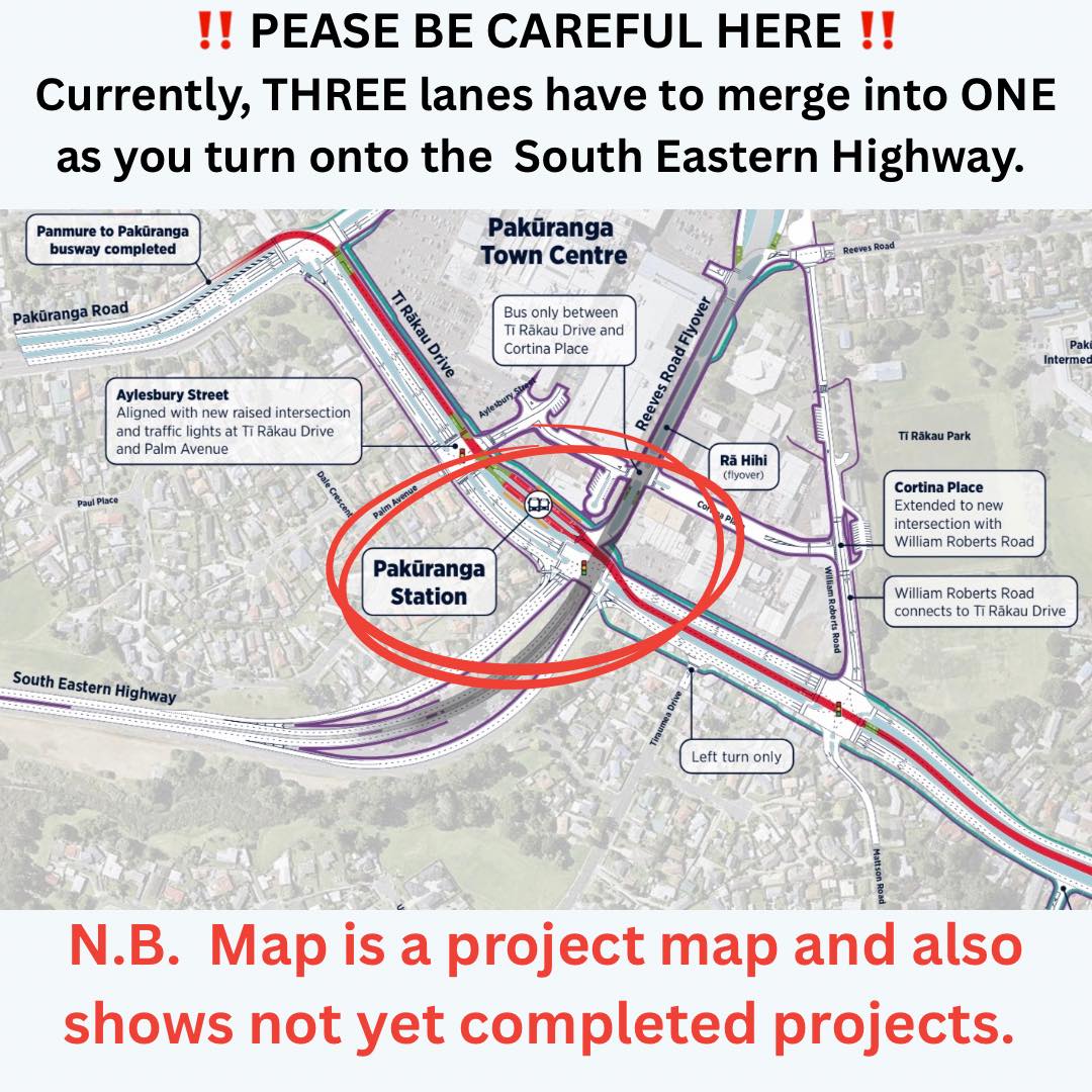 Citizens - ‼️ When you come down Ti Rākau Drive from Botany, there are ...