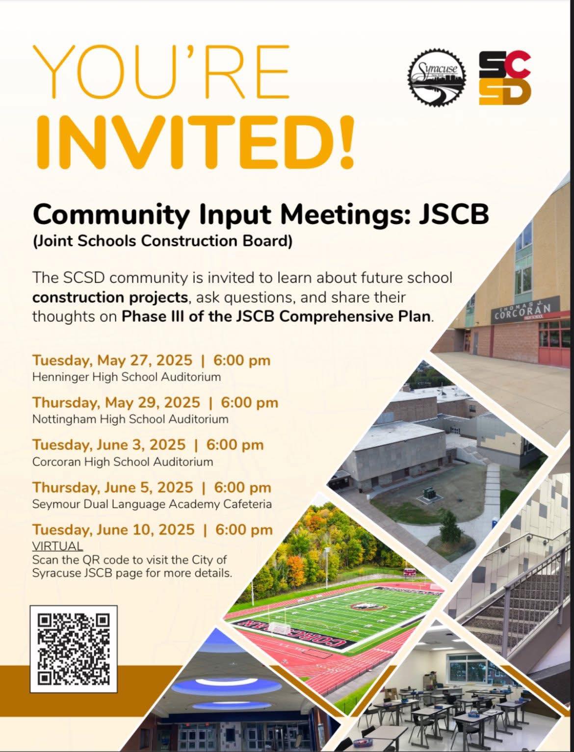SCSD - 📆 Community Input Meetings: JSCB (Joint Schools Construction ...