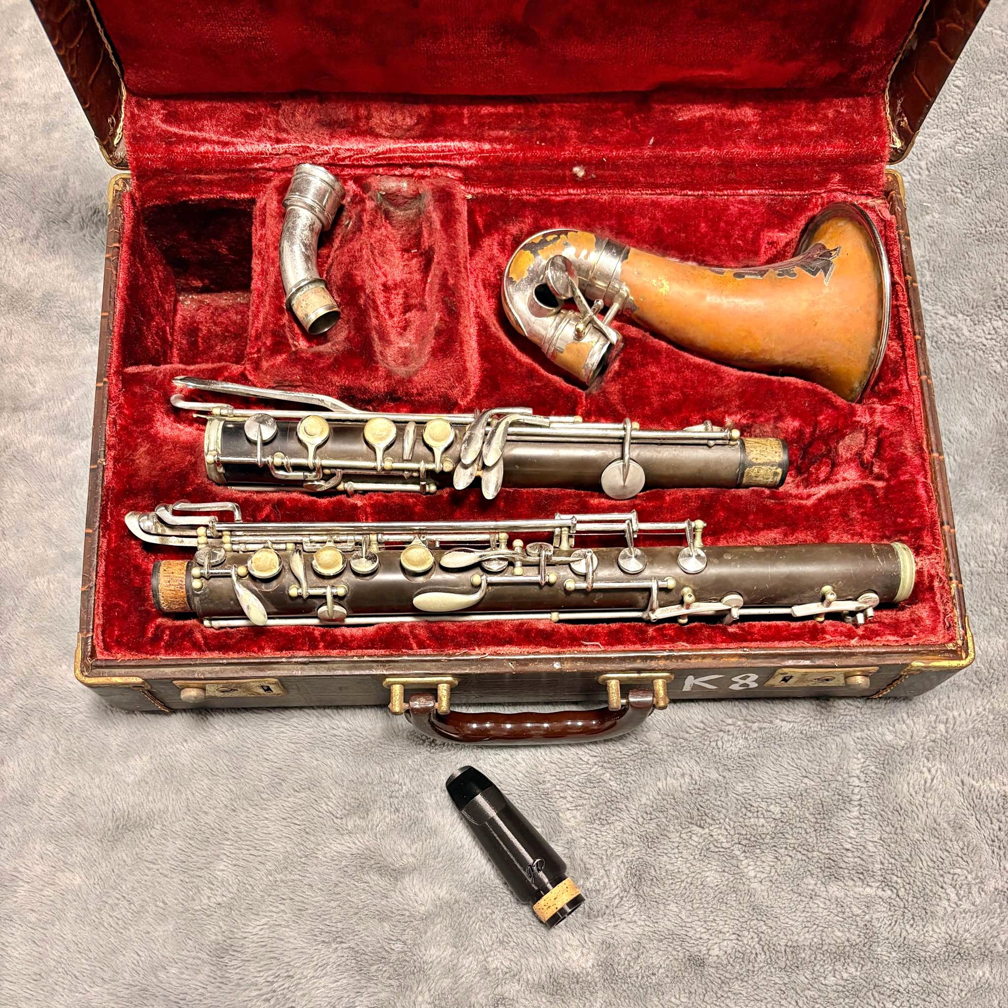 Pedler Custom Built hard rubber alto clarinet with free professional ...