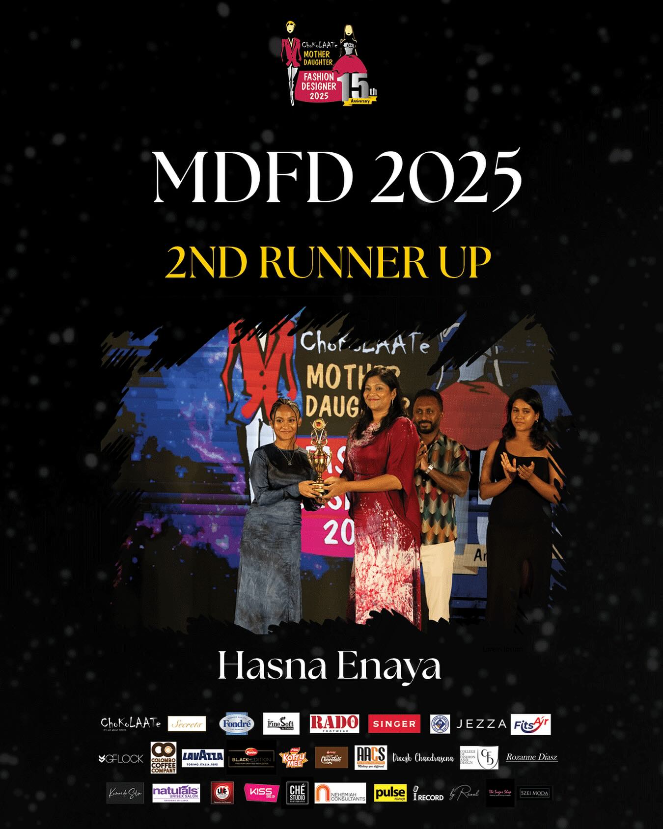 Chokolaate - Presenting the Winners of MDFD 2025! 🏆 Introducing the 2nd ...