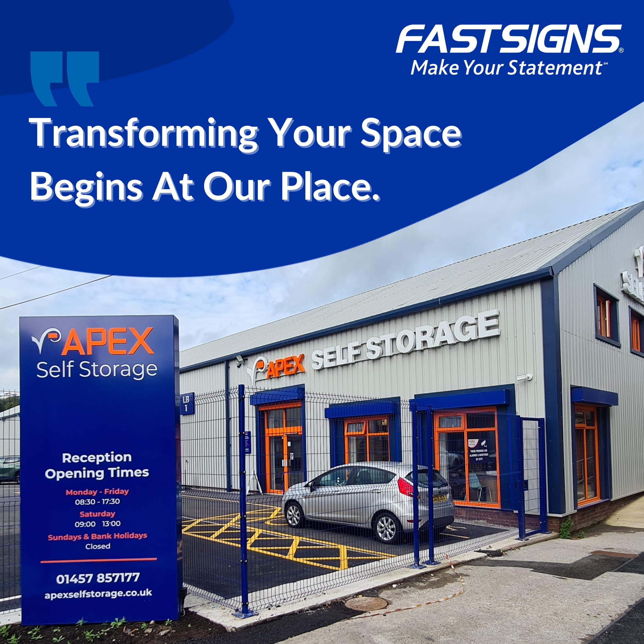 Fastsigns - What started with a single vehicle graphic turned into a ...