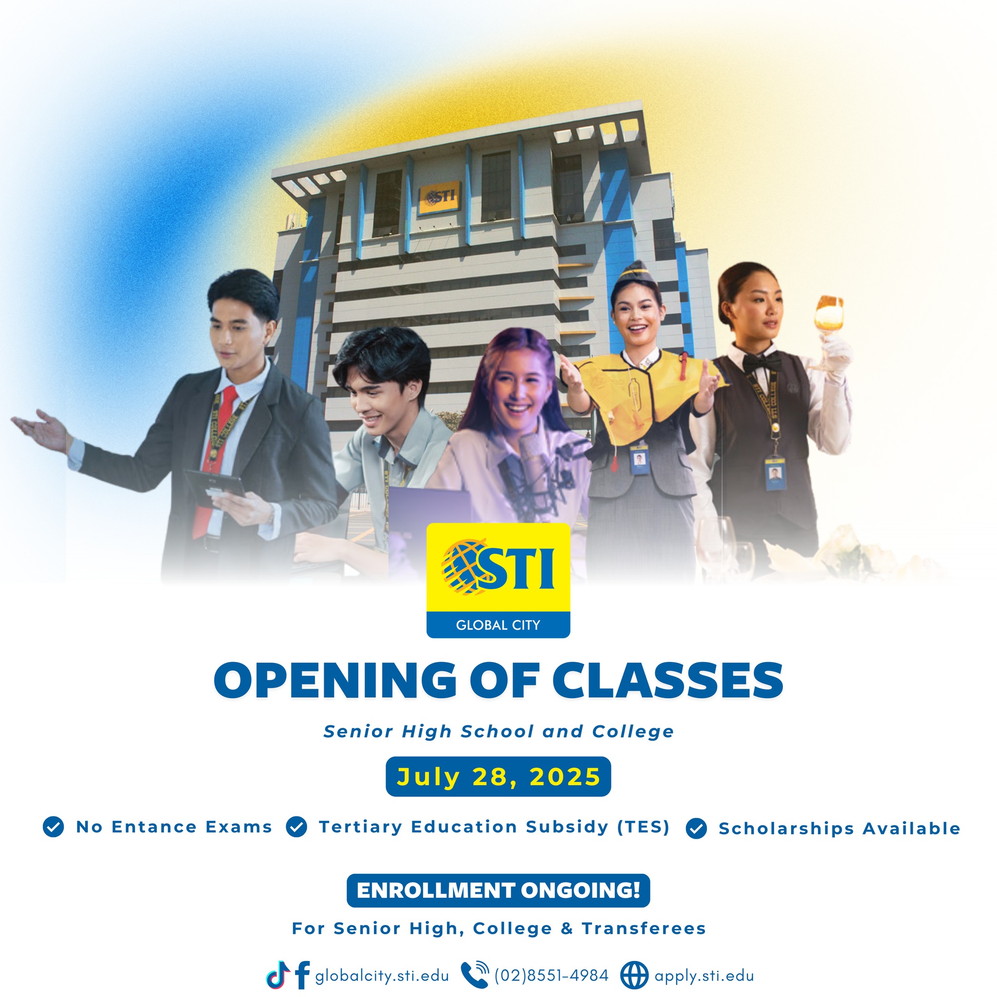 STI - 🎓 𝐑𝐞𝐚𝐝𝐲 𝐭𝐨 𝐬𝐭𝐚𝐫𝐭 𝐲𝐨𝐮𝐫 𝐣𝐨𝐮𝐫𝐧𝐞𝐲? 𝐂𝐥𝐚𝐬𝐬𝐞𝐬 𝐨𝐩𝐞𝐧 𝐨𝐧 𝐉𝐮𝐥𝐲 𝟐𝟖, 𝟐𝟎𝟐𝟓 ...