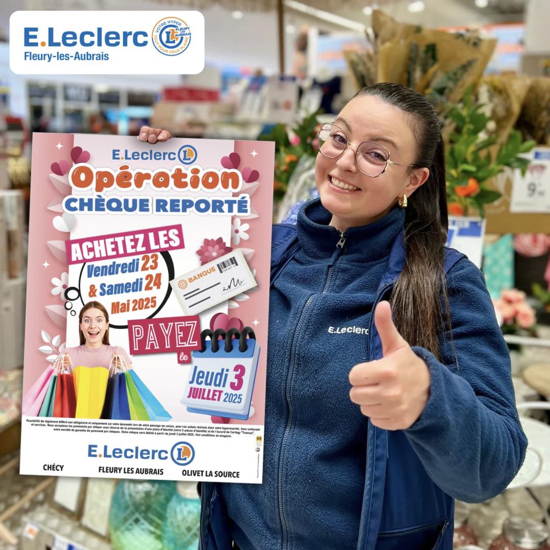 Cheque Reporté Leclerc Mareuil Les Meaux – VUTK