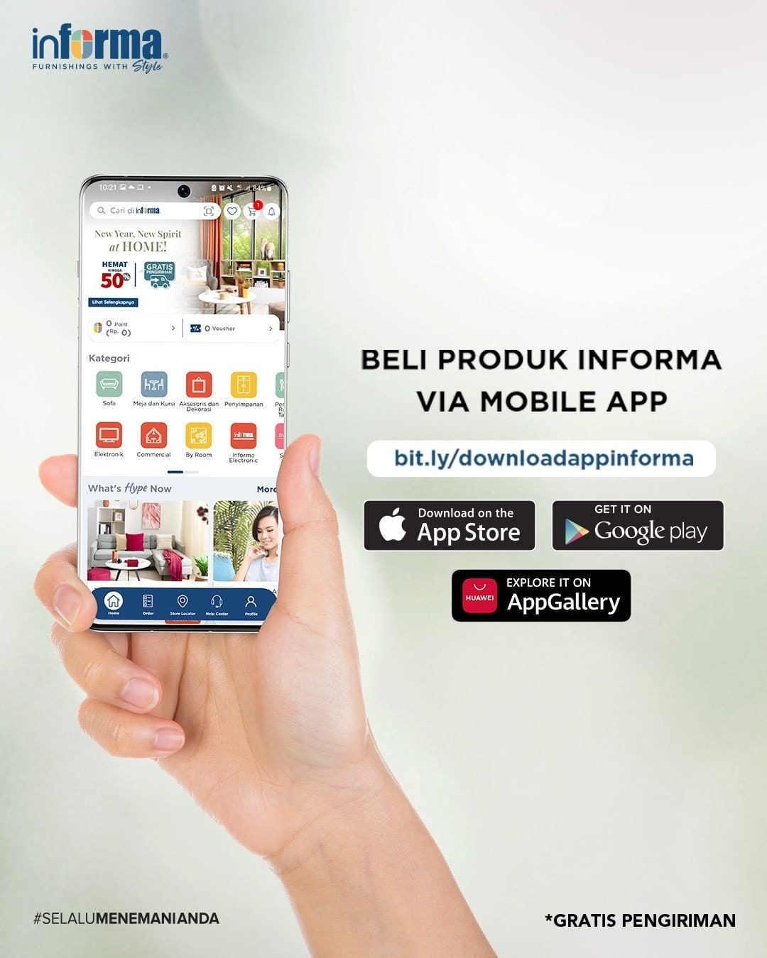 Merapikan rumah juga bisa jadi... - Informa Puri Indah Mall
