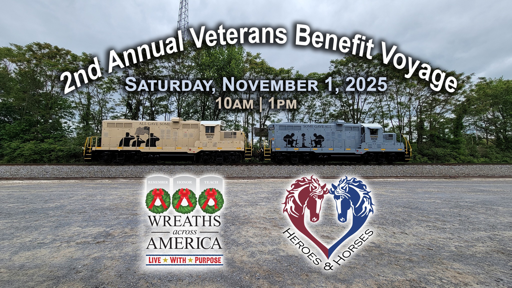 Veterans Benefit Voyage (Train Rides)