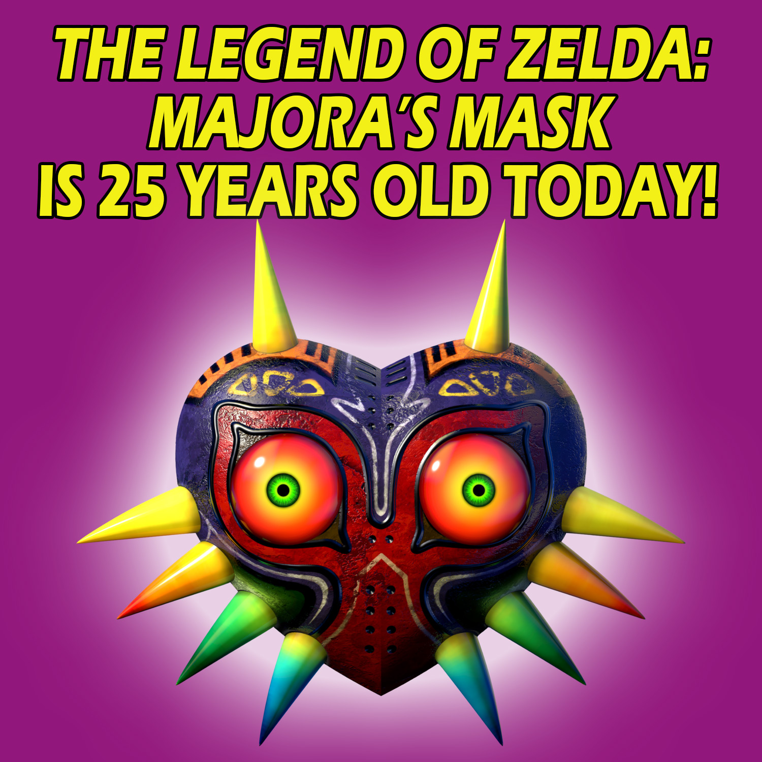 The Legend of Zelda: Majora's Mask was released in April of 2000