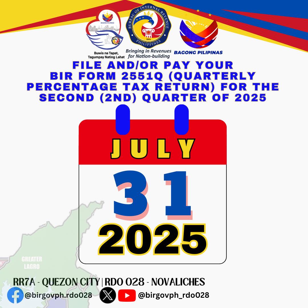 BIR Revenue... - BIR Revenue District Office 028 - Novaliches