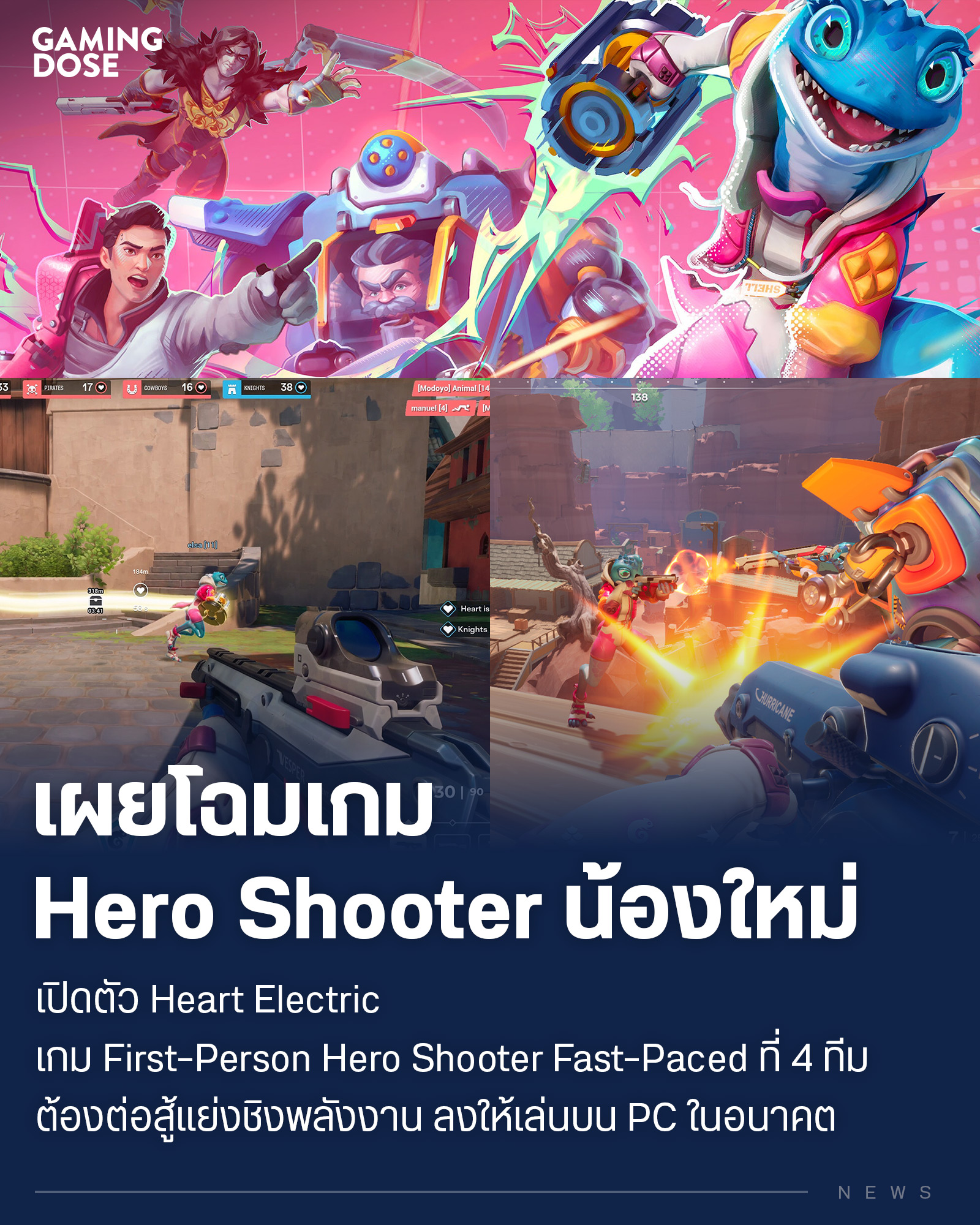 GamingDose - ทีมพัฒนา Modoyo ได้ประกาศเปิดตัว Heart... | Facebook