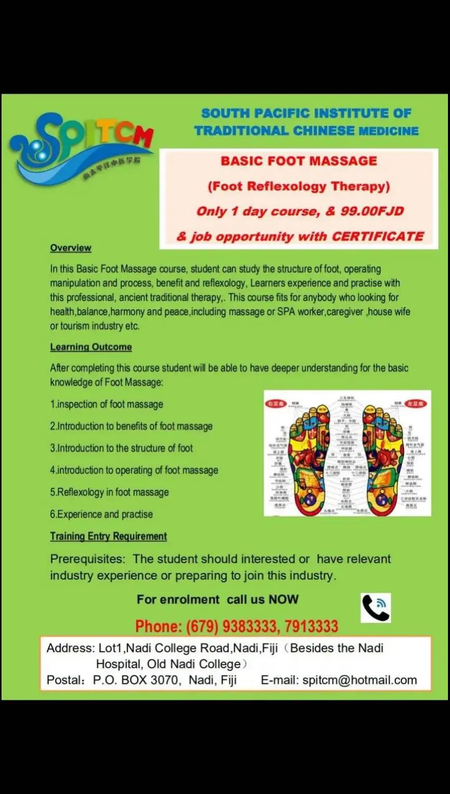South Pacific Institute of Traditional Chinese Medicine | Nadi