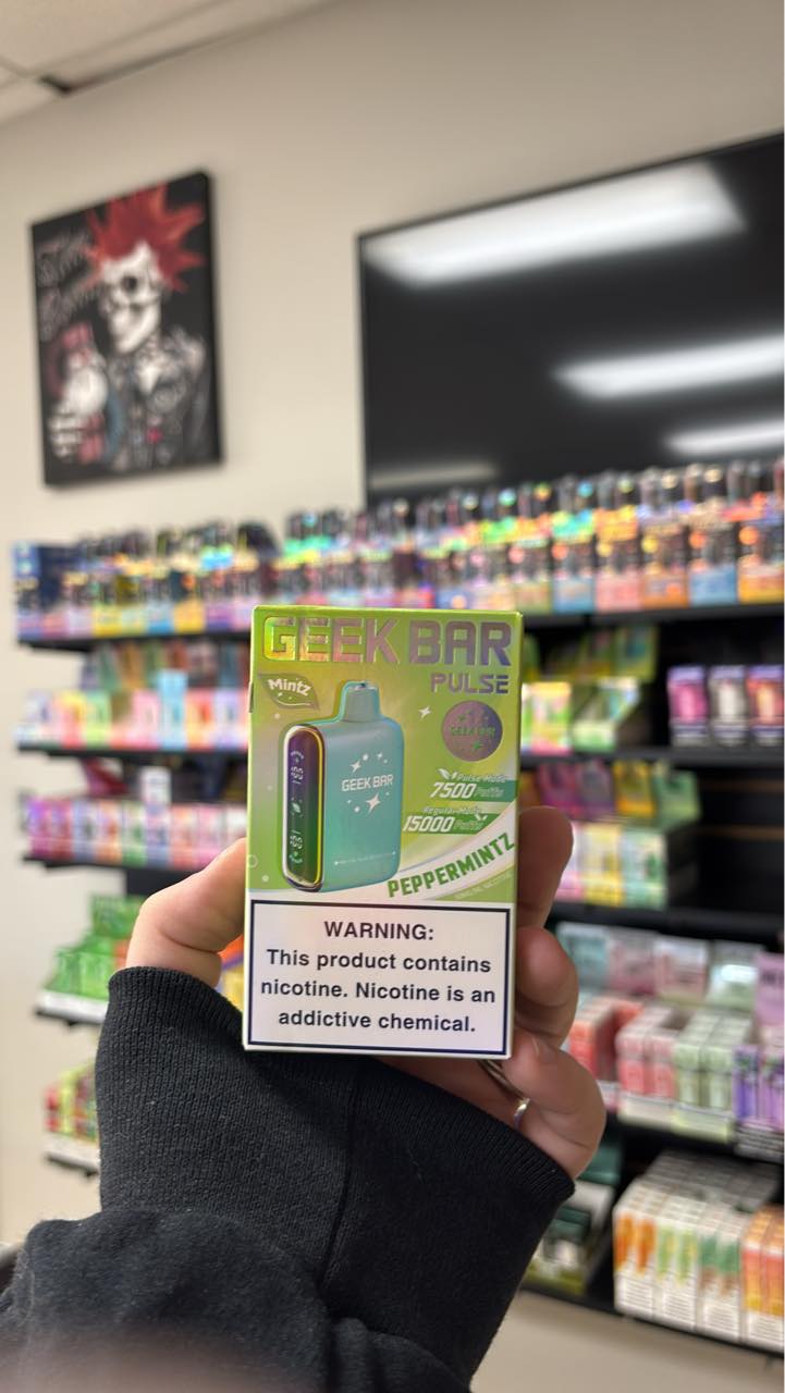 pepper mintz geek bar flavor You guys went crazy for this during Christmas so we only felt it was right to bring it back!! Come by Serenity Vapes and grab your Peppermintz for 2 25K-50K Puffs Flavor:Cherry Lemon Mint Digiflavor Geek Bar: How