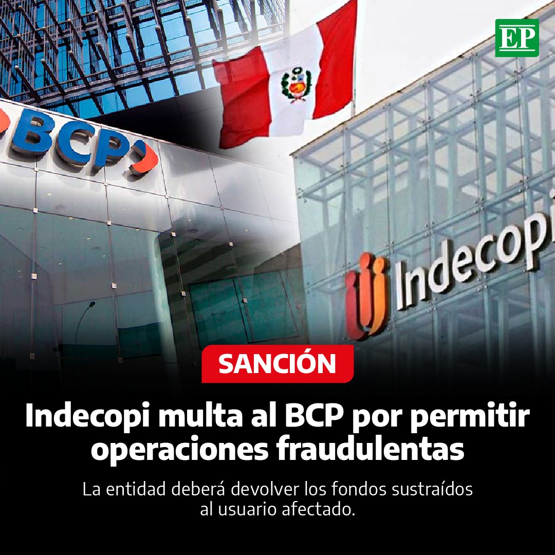 Diario - #Perú | El Indecopi sancionó al Banco de Crédito del Perú (# ...