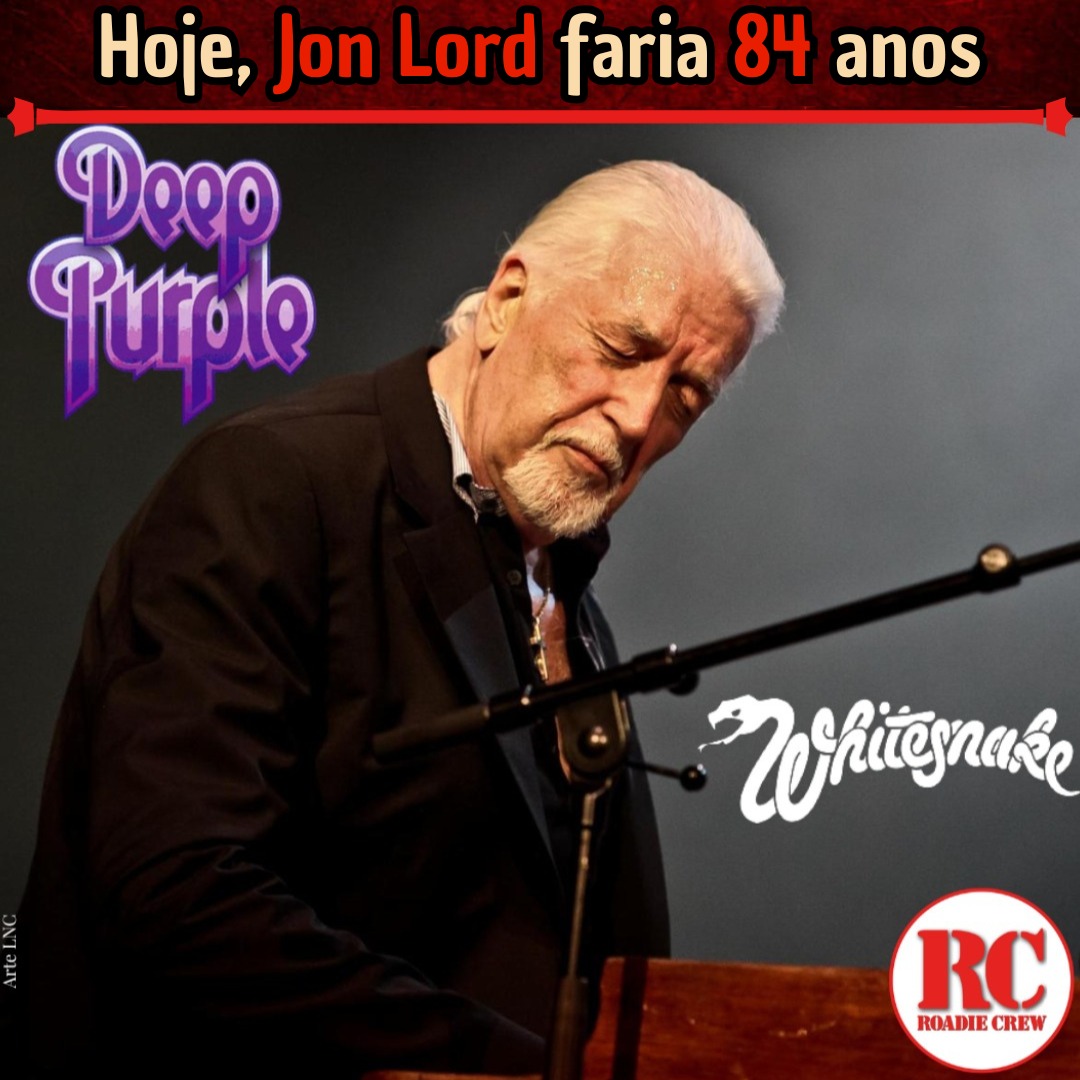 Roadie - Tecladista e cofundador do Deep Purple, Jon Lord ajudou a ...
