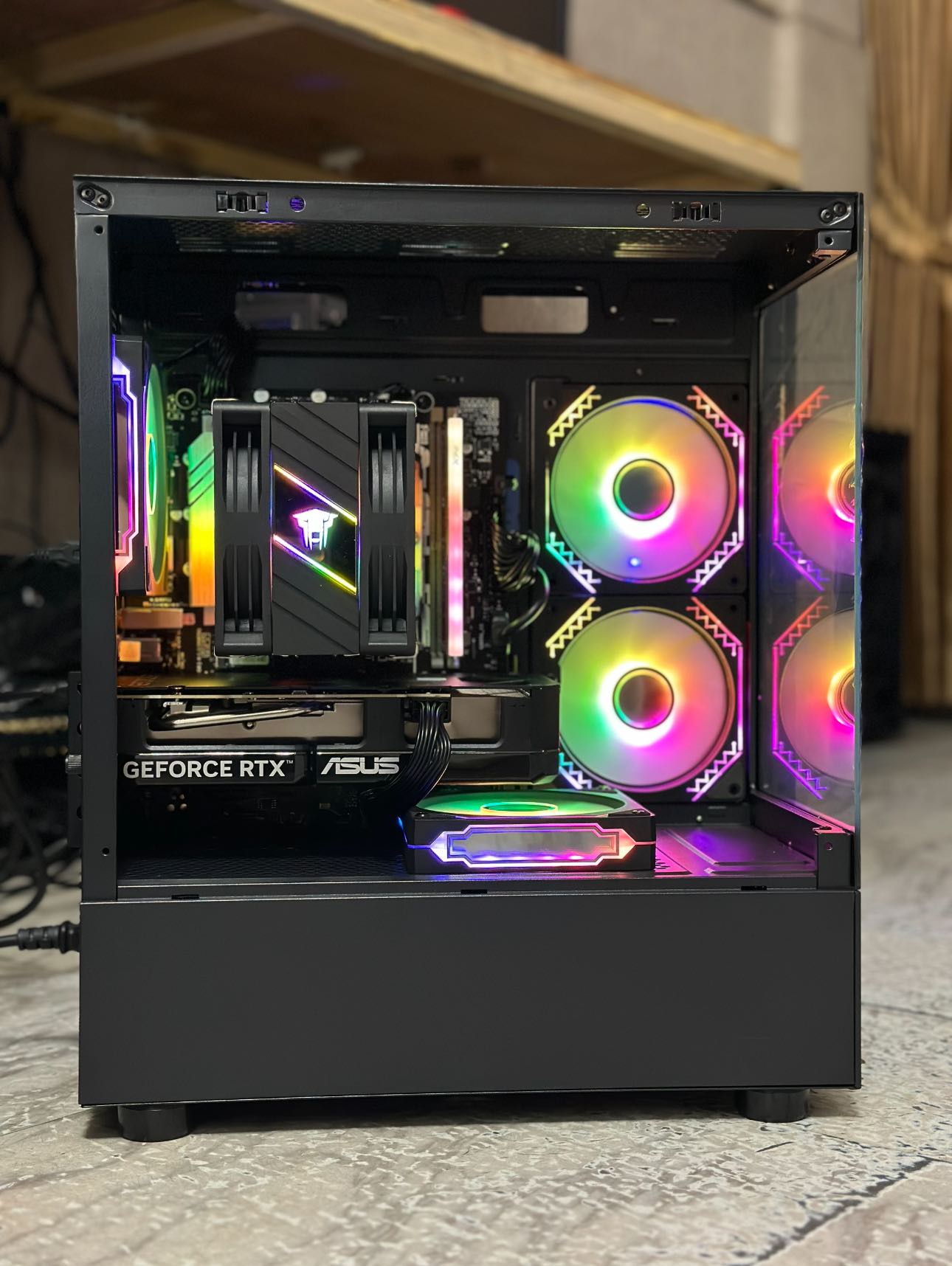 i7 13700F + RTX 5060 8GB = 889$ MB: ASUS B760M-AWY WIFI D4 LGA 