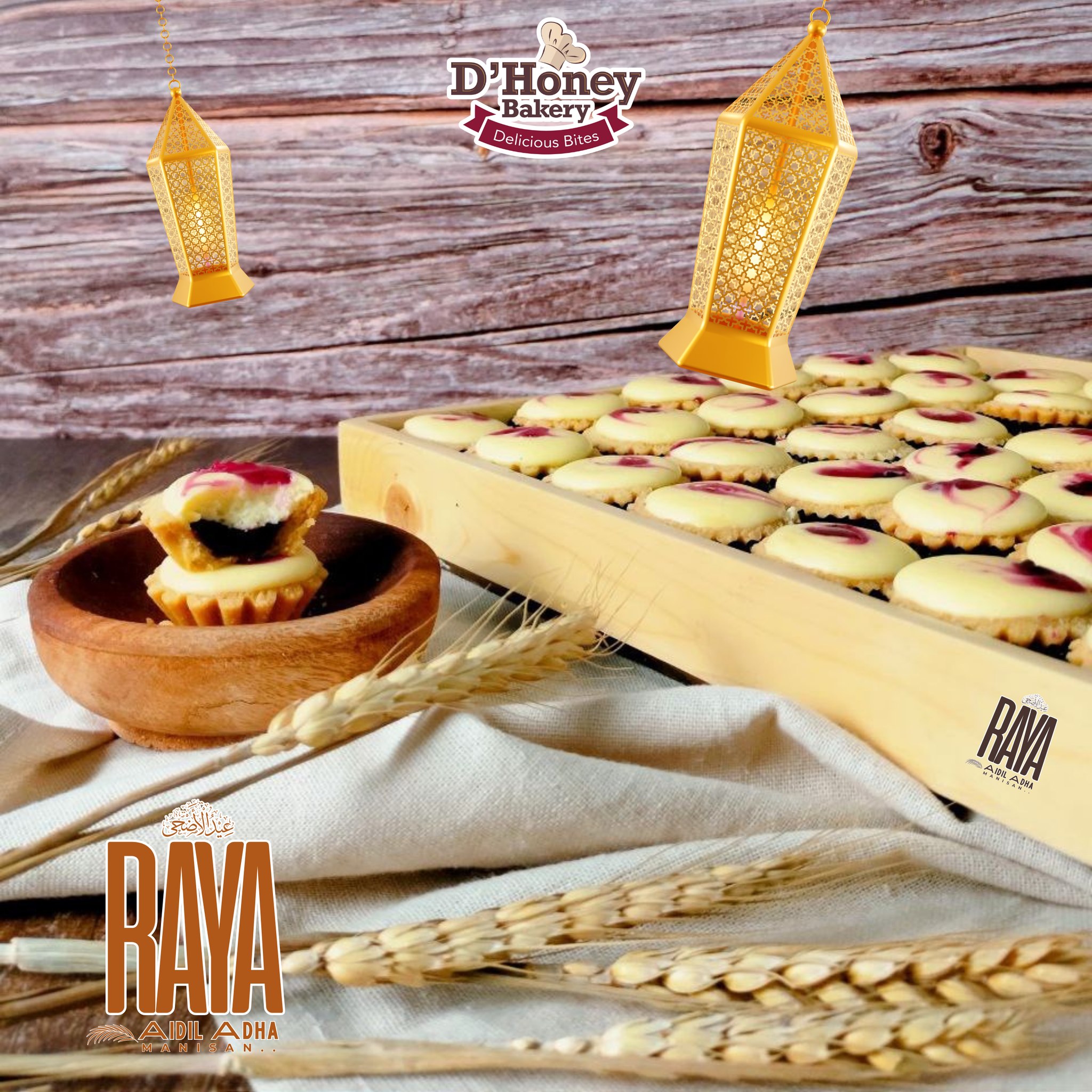 D'Honey Bakery Parit Raja - HQ | Parit Raja