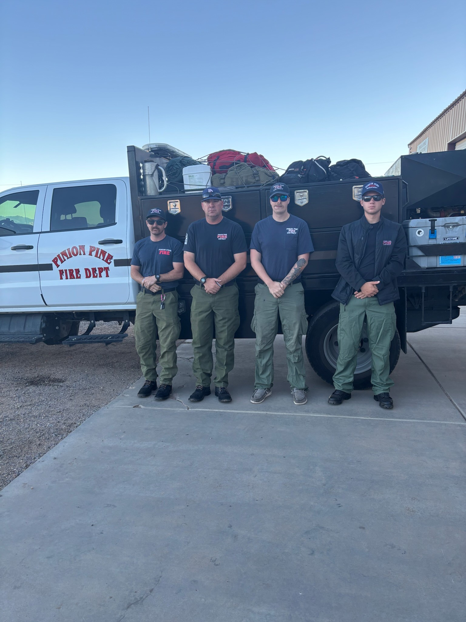 Today engine 533 set off to... - Pinion Pine Fire District | Facebook