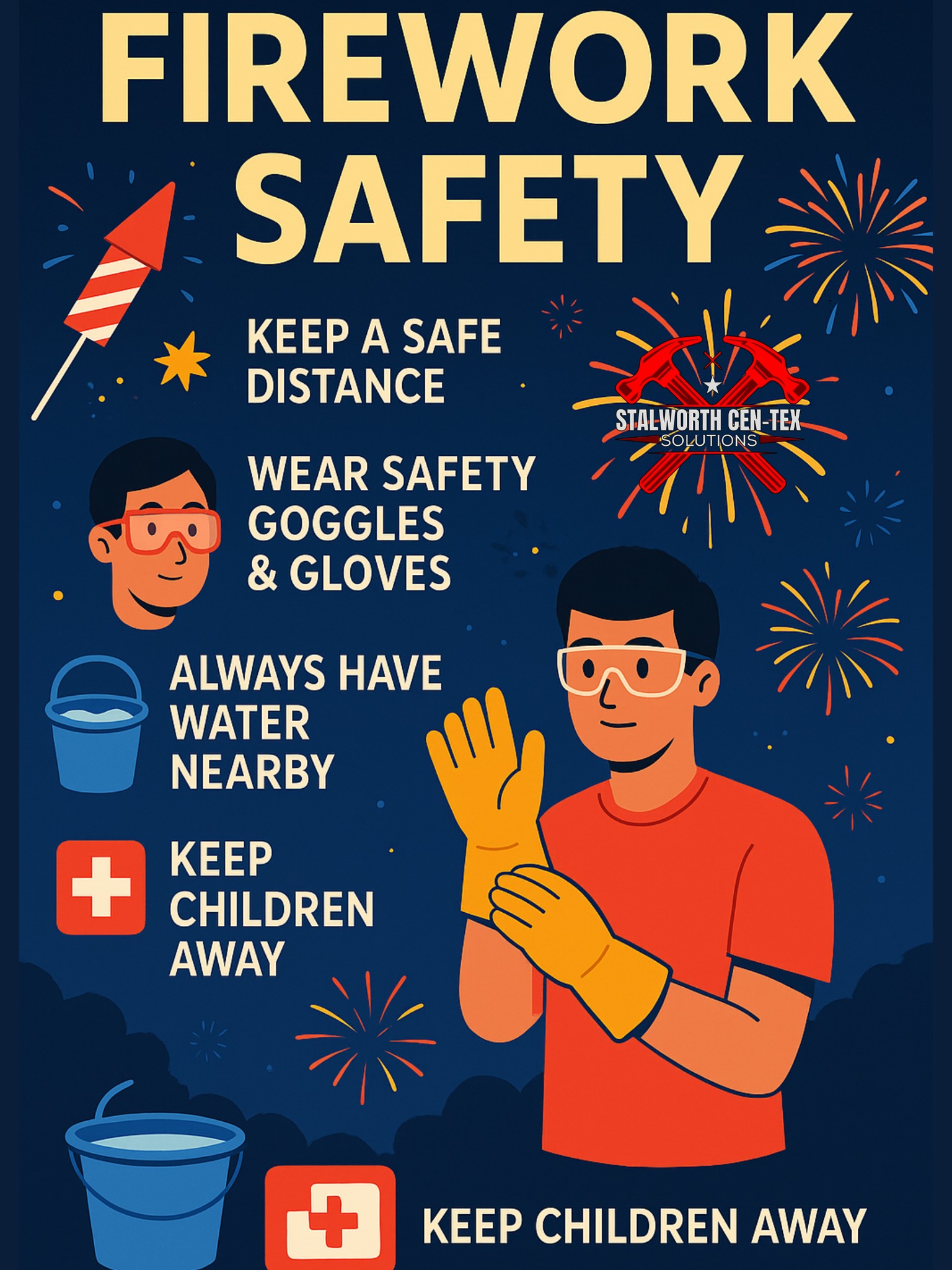 Stalworth - 🎆 Firework Safety Starts Here! 🎆 Keep your celebrations ...