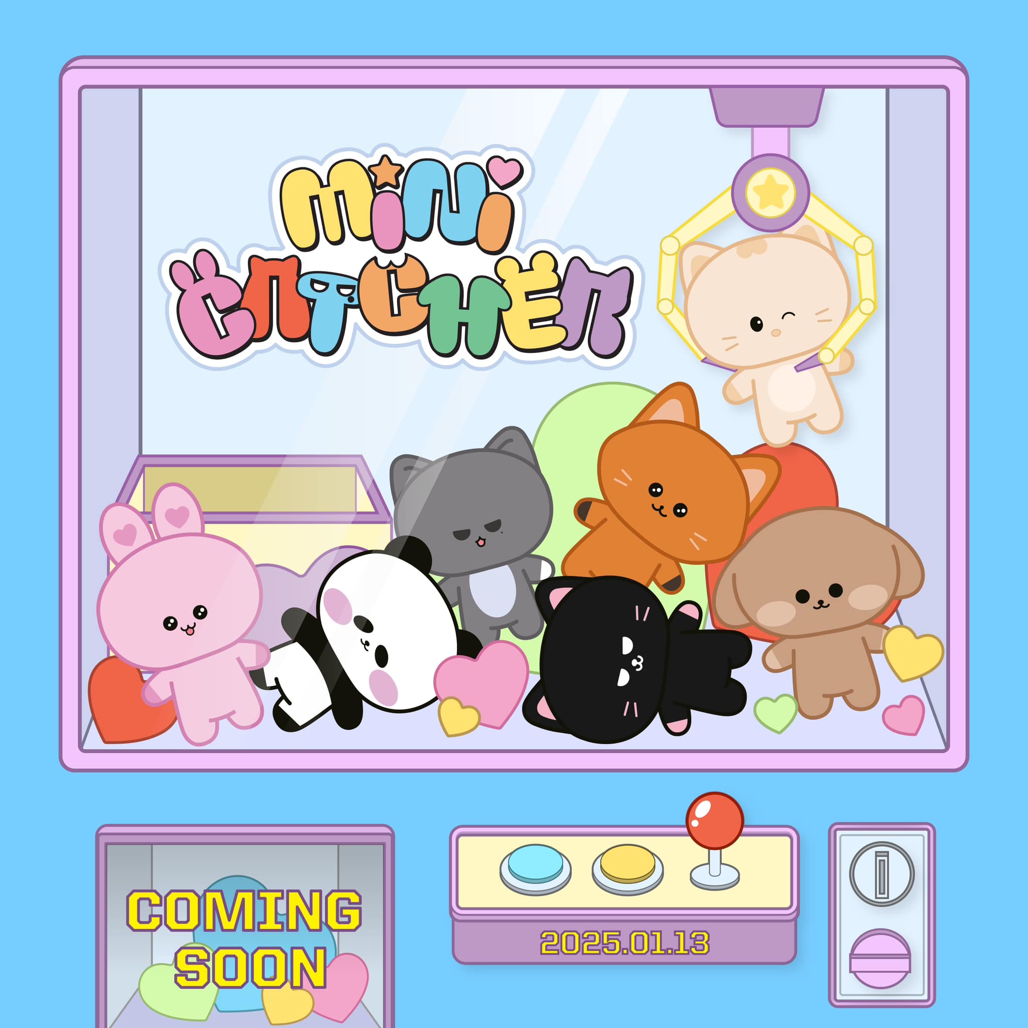 🌑] Dreamcatcher(드림캐쳐) [MINI CATCHER] Teaser Poster 𝗣𝗿𝗲