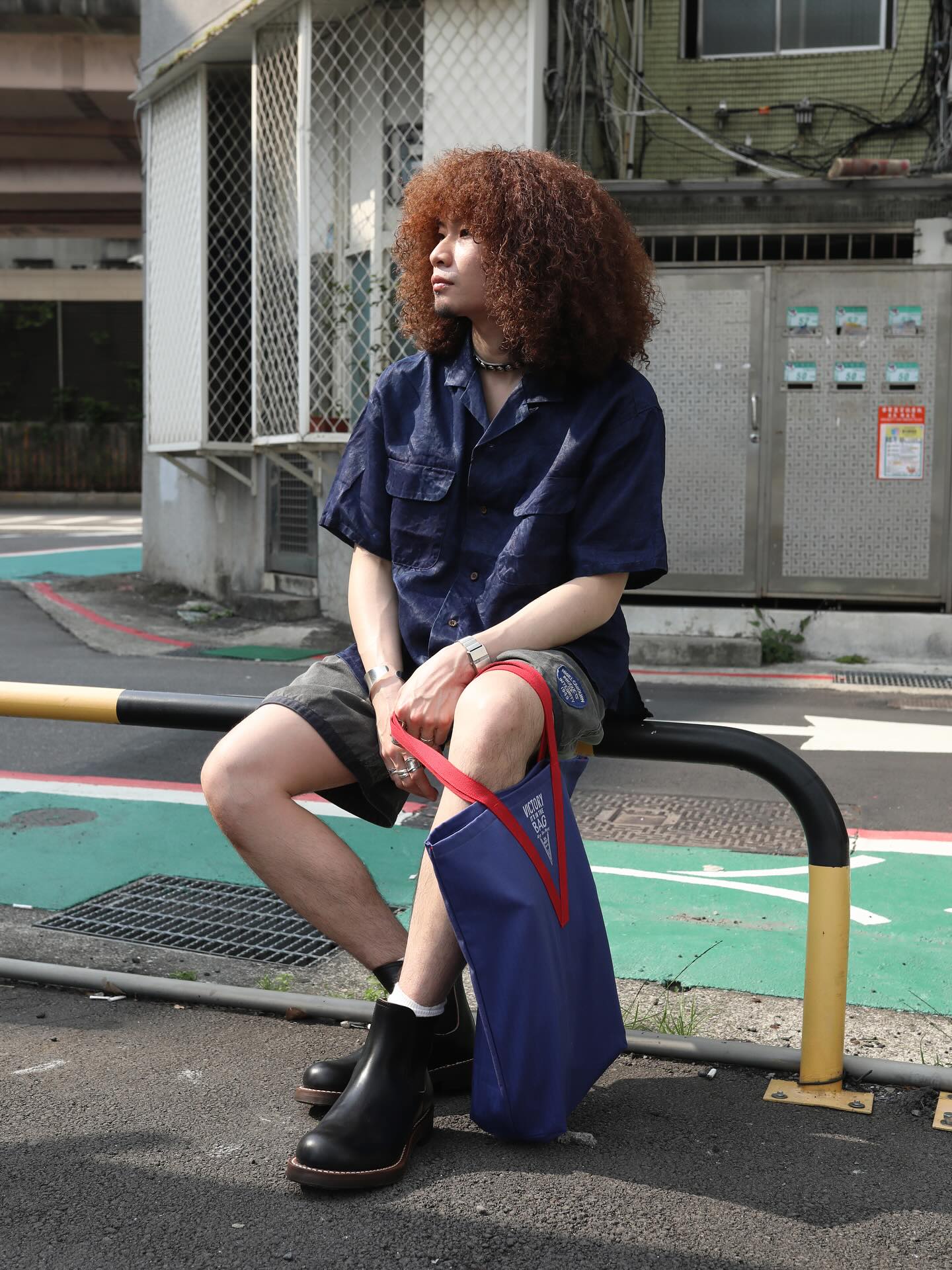 Nigel Cabourn 25SS New Arrival » Nigel Cabourn - Open Collar Shirt 