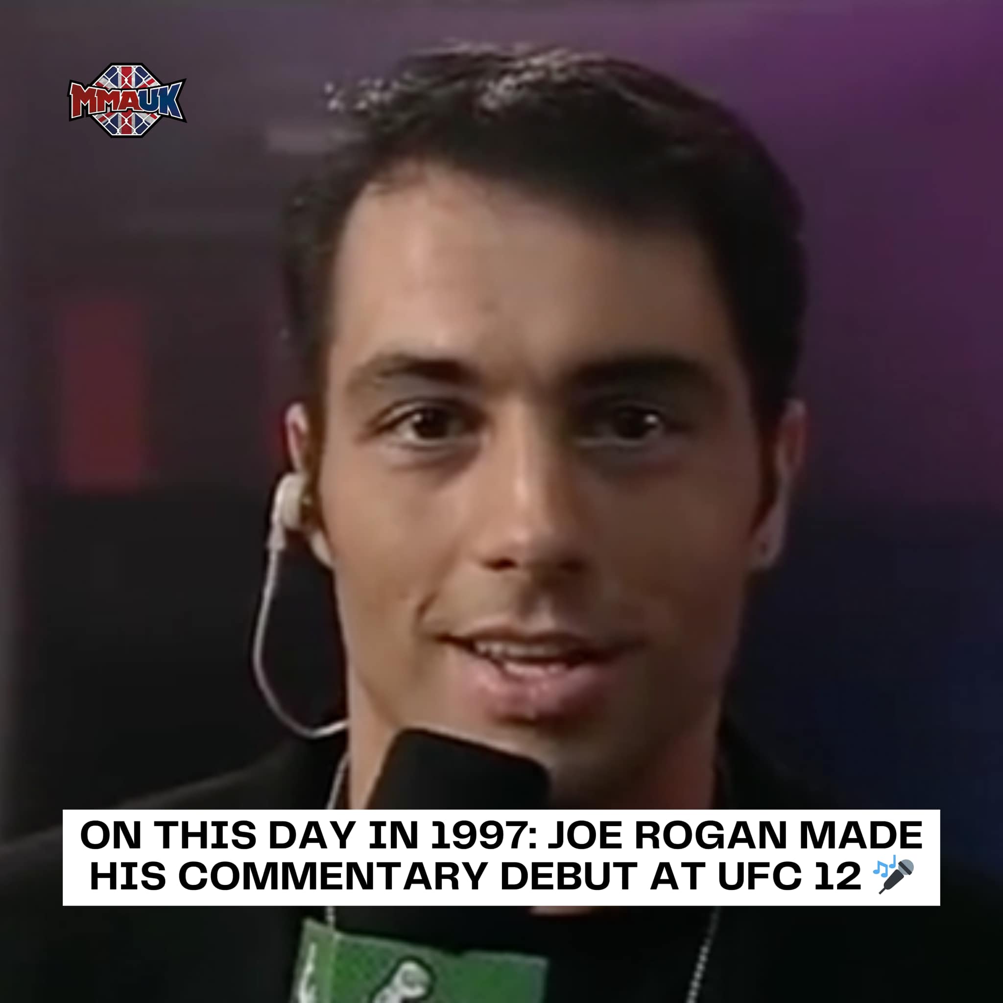 MMA - On This Day in 1997, Joe Rogan made his commentator debut at UFC ...