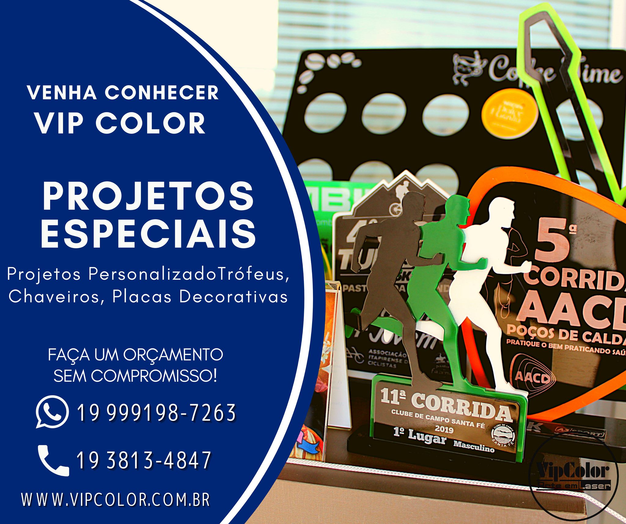 VipColor Arte em Laser | Itapira SP