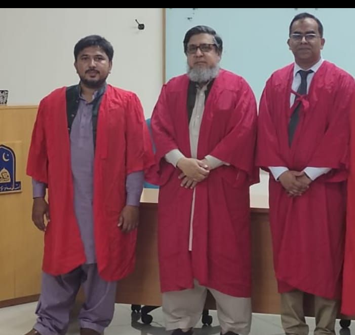 The Islamia - On 30 June, 2025, Muhammad Kamran Rasheed, PhD scholar at ...