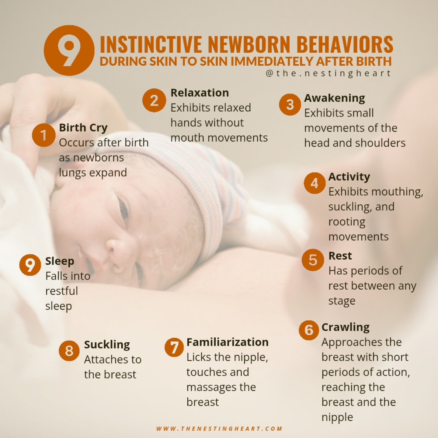 Your baby is born knowing what to do. These 9 instinctive behaviors ...
